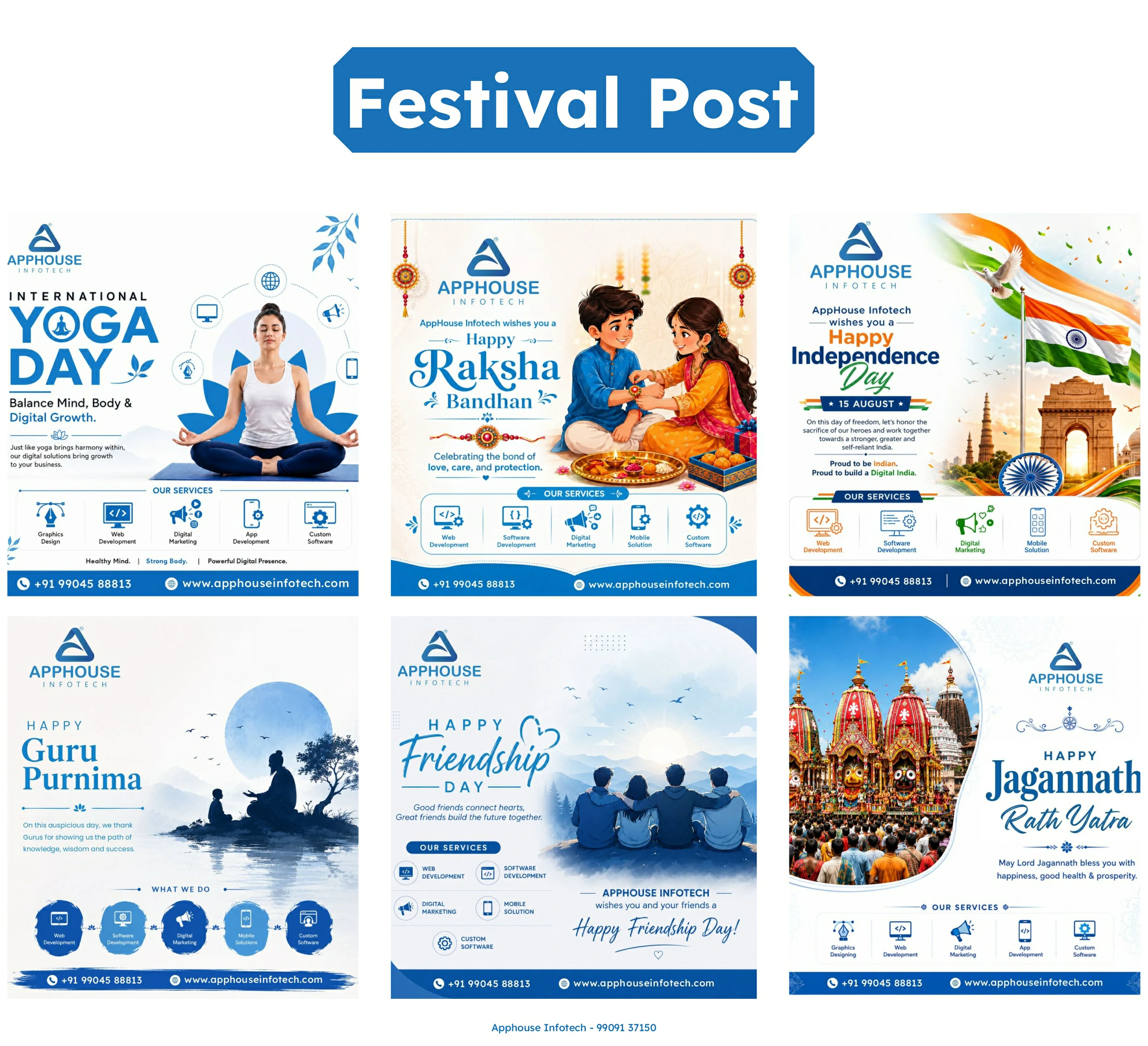 Festival Post Design portfolio project Festival Post 2